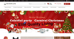 Desktop Screenshot of elitequalityliving.com
